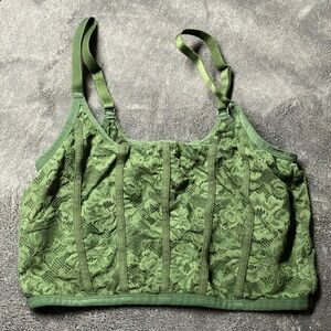 Green Lace Bralette